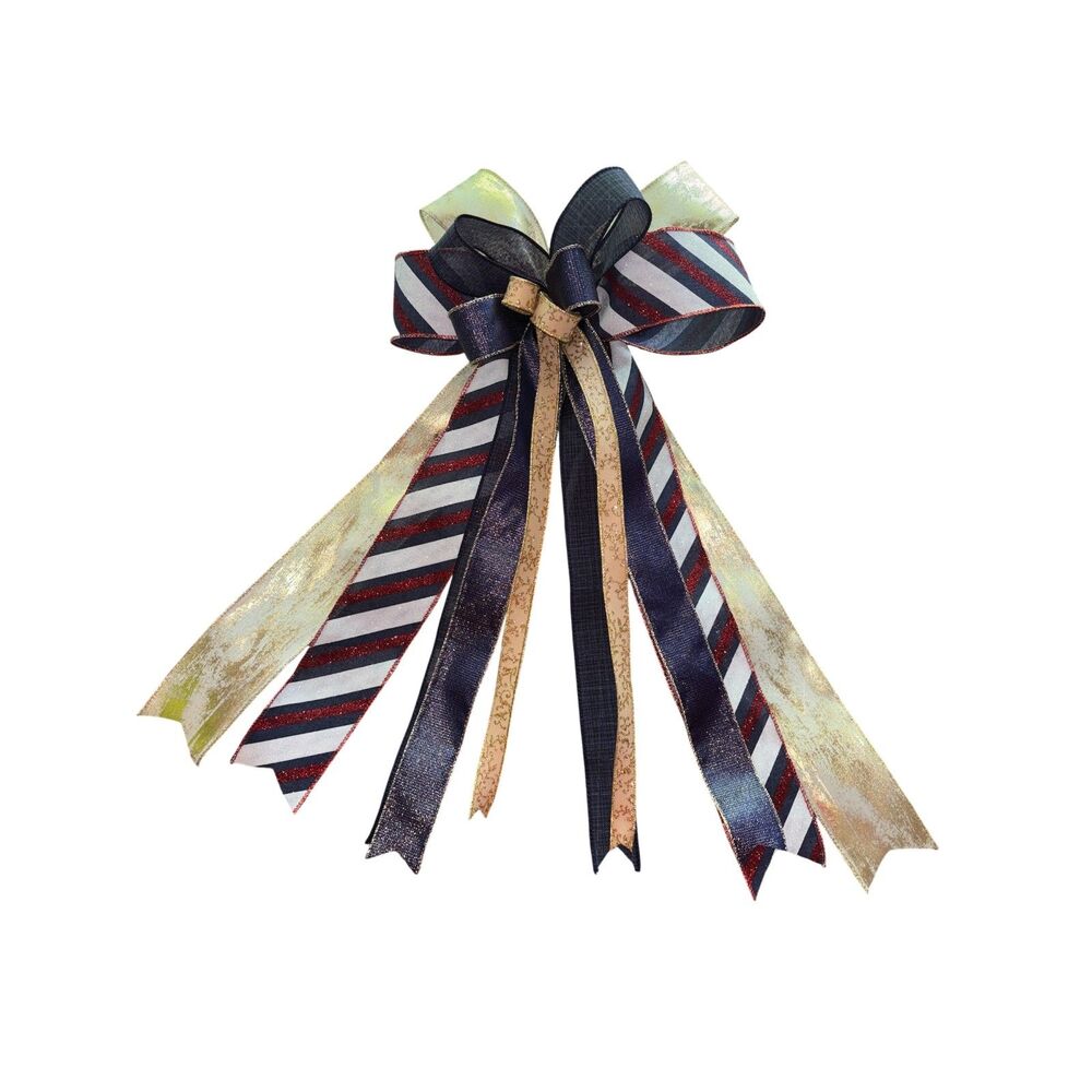 Patriotic Bow, July 4th Bow